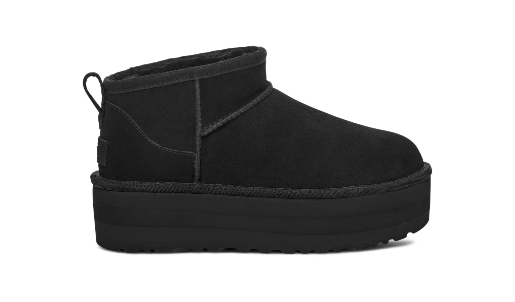 Ugg Black Classic Ultra Mini Platform Women's Boots 1135092-BLK