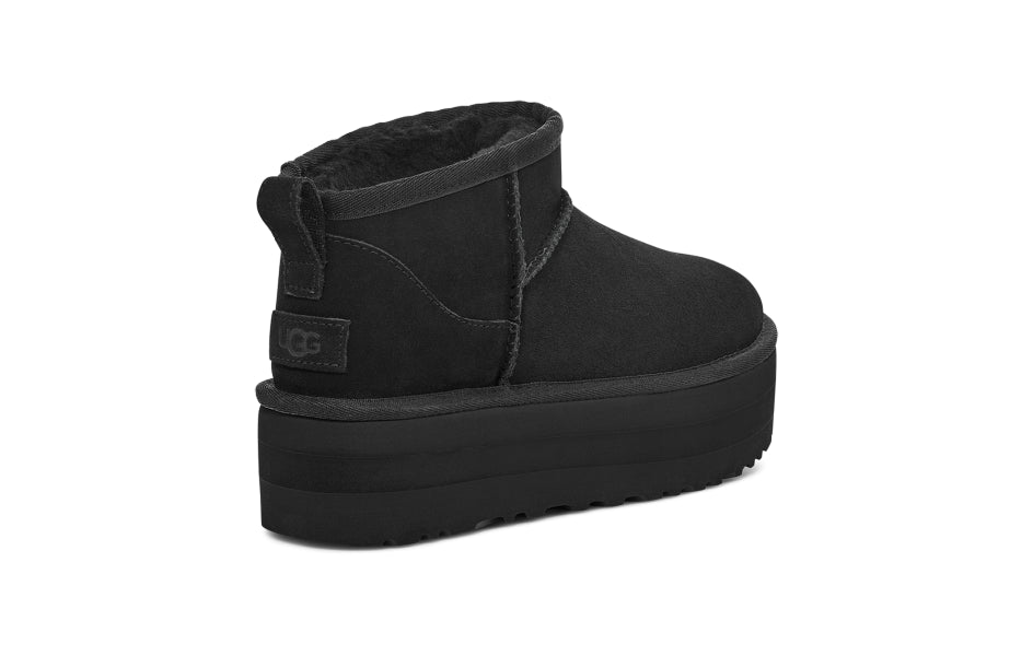 Ugg Black Classic Ultra Mini Platform Women's Boots 1135092-BLK