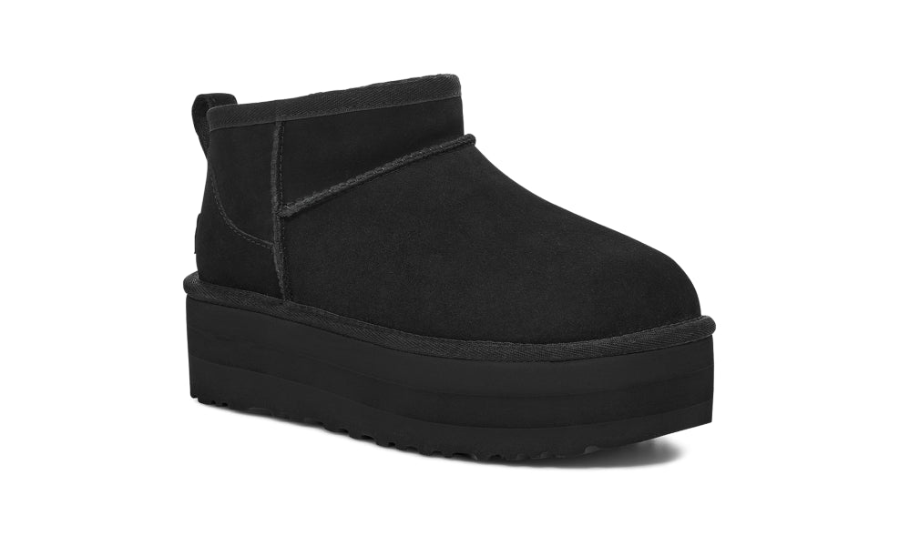 Ugg Black Classic Ultra Mini Platform Women's Boots 1135092-BLK
