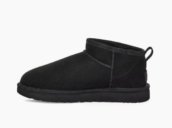Ugg Black Classic Ultra Mini Womens Boots 1116109-BLK