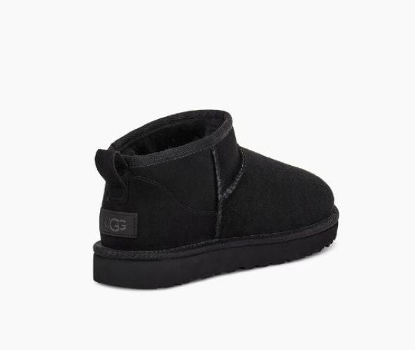 Ugg Black Classic Ultra Mini Womens Boots 1116109-BLK