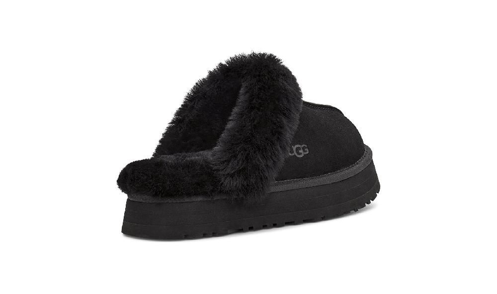 Ugg Black Disquette Women's Slippers 1122550-BLK