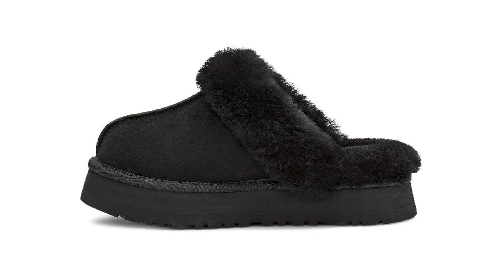 Ugg Black Disquette Women's Slippers 1122550-BLK