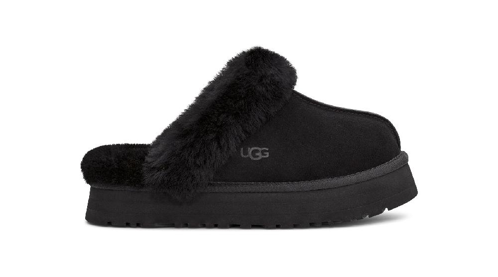 Ugg Black Disquette Women's Slippers 1122550-BLK