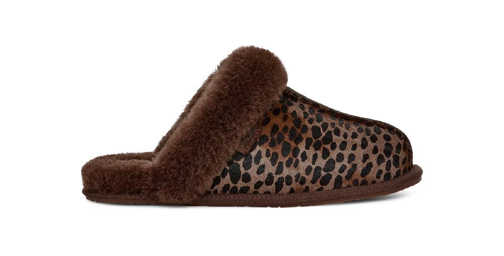 Ugg Burnt Cedar Scuffette Caspian Women's Slippers 1158352-BCDR