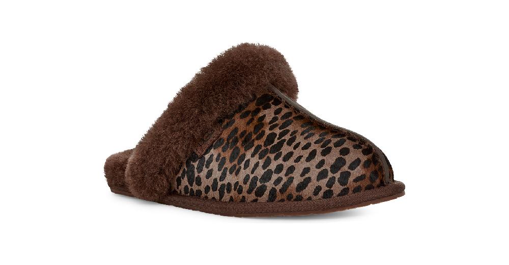 Ugg Burnt Cedar Scuffette Caspian Women's Slippers 1158352-BCDR