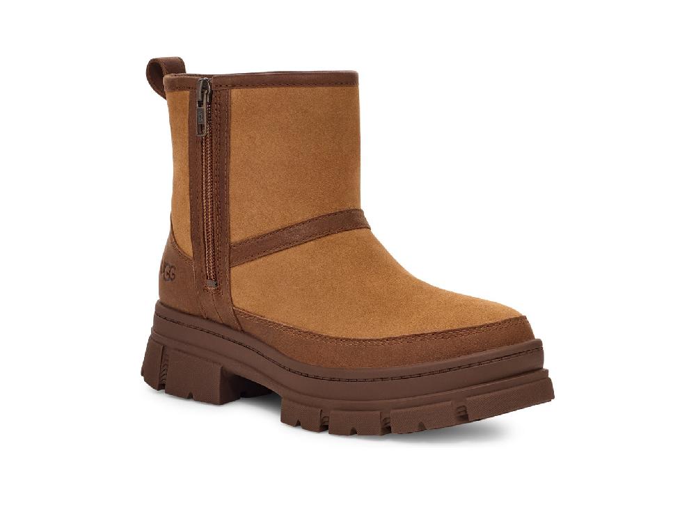 Ugg Chestnut Ashton Zip Women's Boots 1164890-CHE