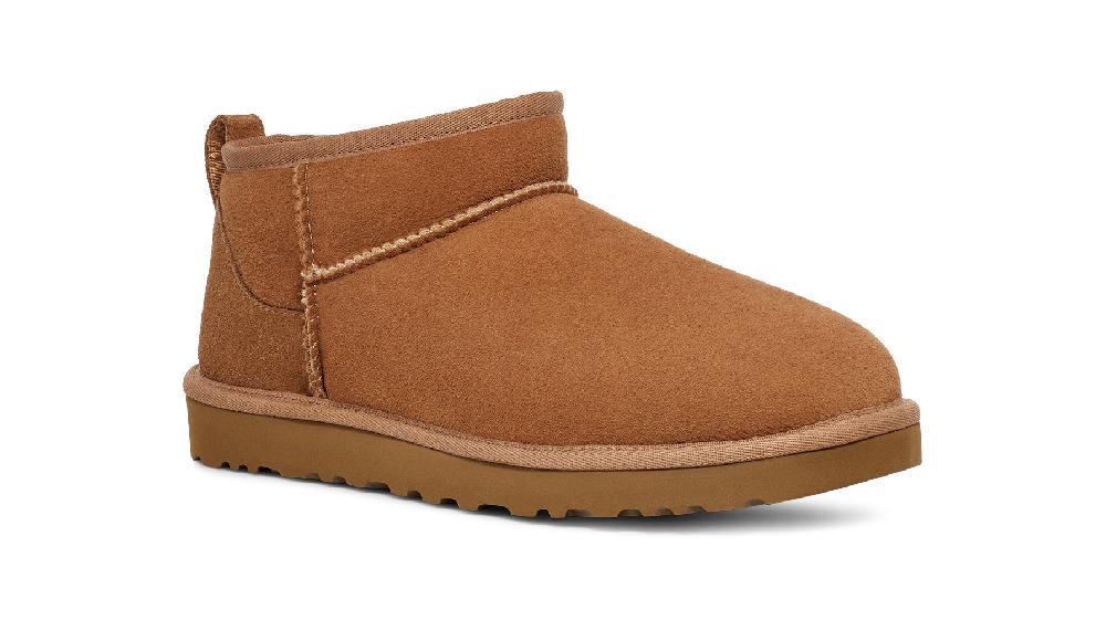Ugg Chestnut Classic Ultra Mini Men's Boots 1137391-CHE