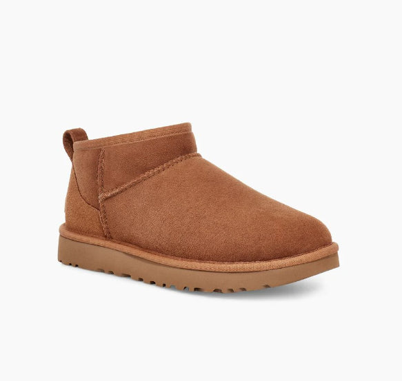 Ugg Chestnut Classic Ultra Mini Womens Boots 1116109-CHE