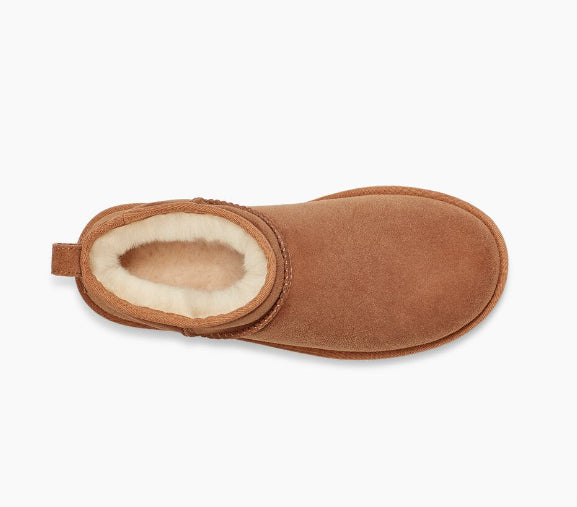 Ugg Chestnut Classic Ultra Mini Womens Boots 1116109-CHE