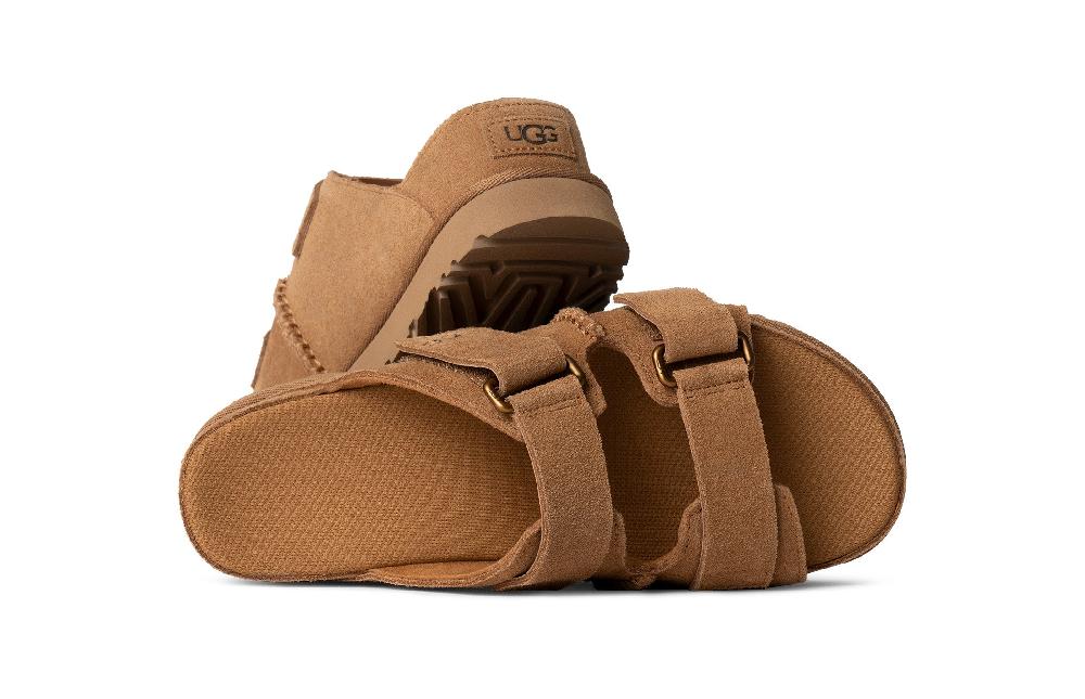 Ugg Chestnut Goldenstar Hi Women's Slide Shoes 1155458-CHE