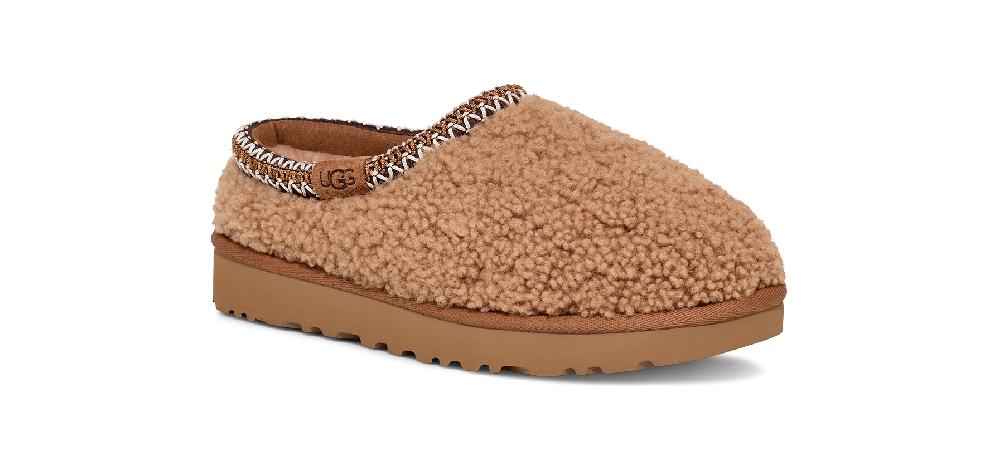 Ugg Chestnut Tasman Maxi Curly Women's Shoes 1158356-CHE