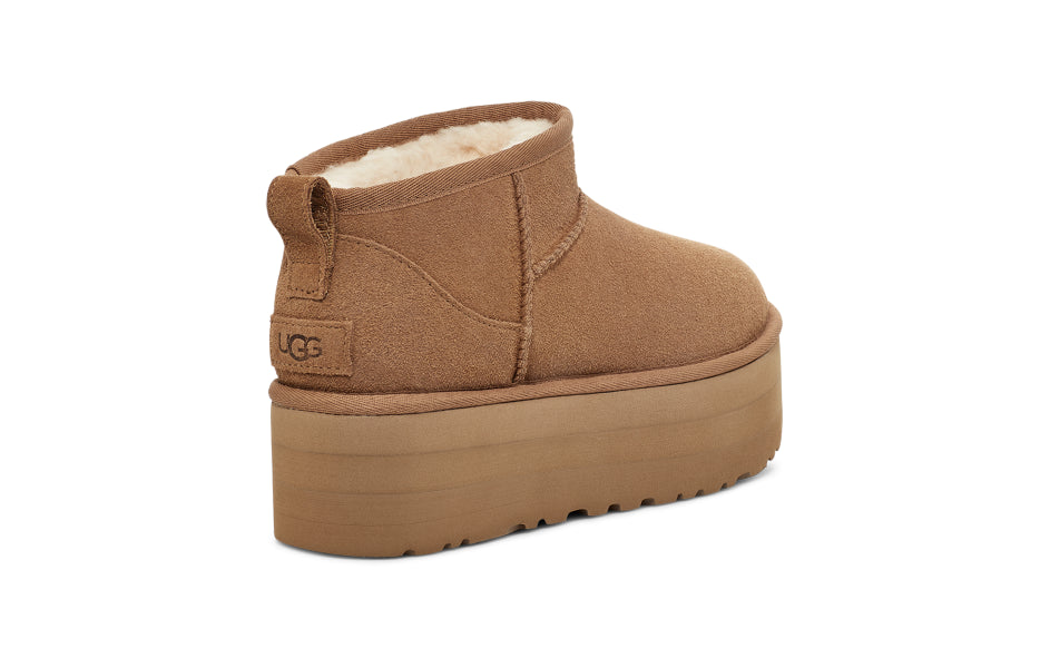 Ugg Chestnut Ultra Mini Platform Women's Boots 1135092-CHE