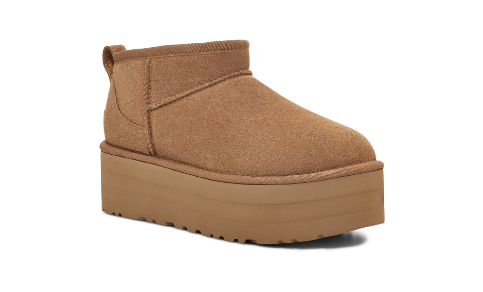 Ugg Chestnut Ultra Mini Platform Women's Boots 1135092-CHE