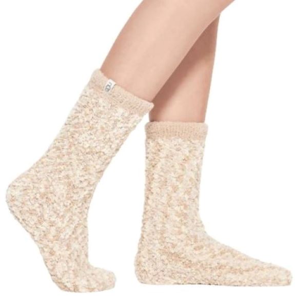 Ugg Cream Women's Cozy Chenille Socks UAS011W-CRM