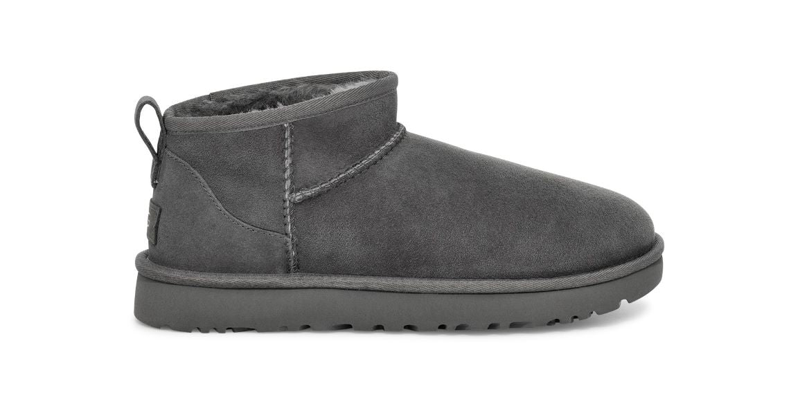Ugg Grey Classic Ultra Mini Women's Boots 1116109-GREY