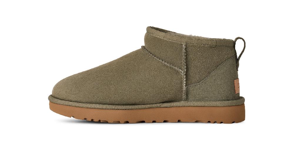 Ugg Moss Green/Amphora Classic Ultra Mini Women's Shoes 1116109-MMP