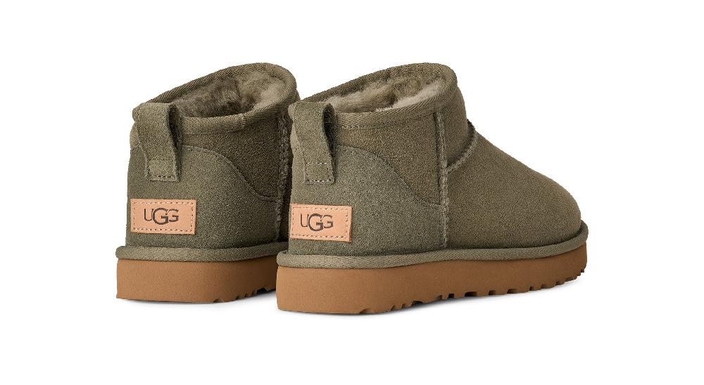 Ugg Moss Green/Amphora Classic Ultra Mini Women's Shoes 1116109-MMP