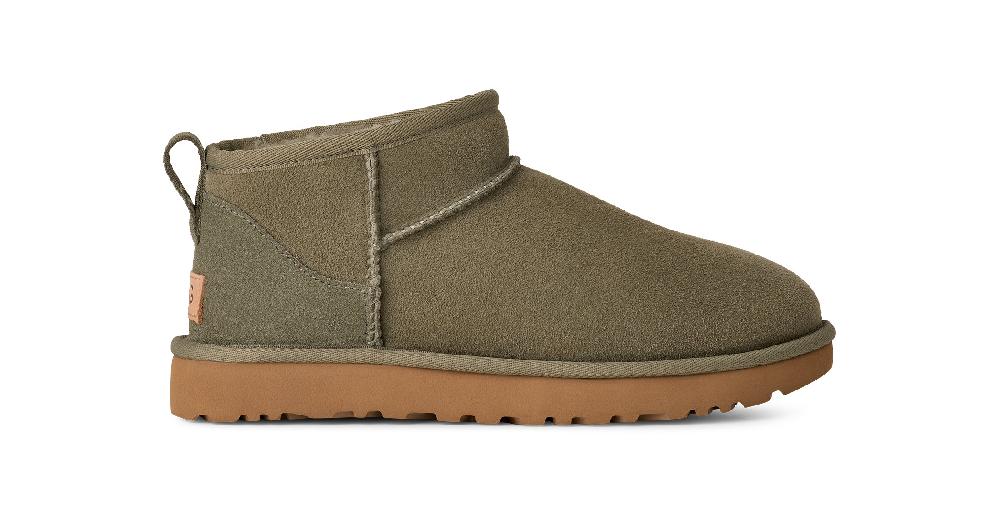 Ugg Moss Green/Amphora Classic Ultra Mini Women's Shoes 1116109-MMP