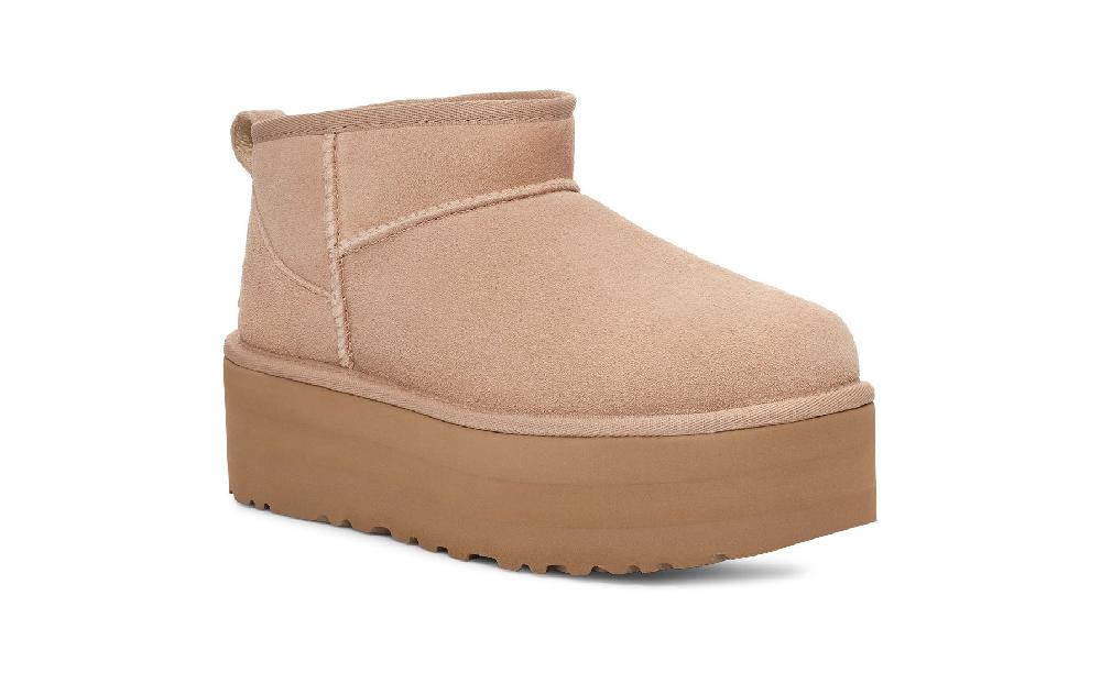 Ugg Sand Classic Ultra Mini Women's Platform Boots 1135092-SAN