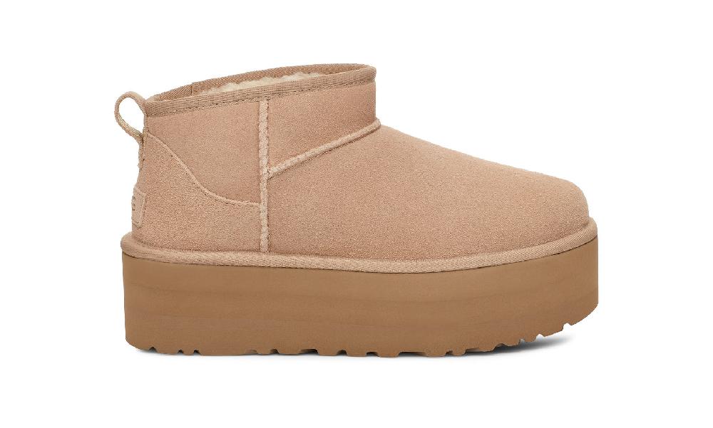 Ugg Sand Classic Ultra Mini Women's Platform Boots 1135092-SAN