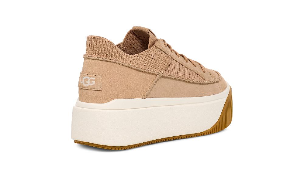 Ugg Sand EZ-Duzzit Lace Women's Platform Sneakers 1152717-SAN