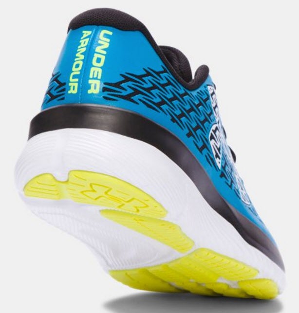 Under Armour Clutchfit Run Blue Fabric Kids Athletic 1281104-987