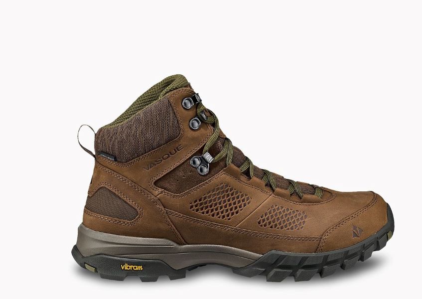 Vasque Dark Earth/Avocado Talus AT UltraDry Mens Waterproof Hiking Boots 7368