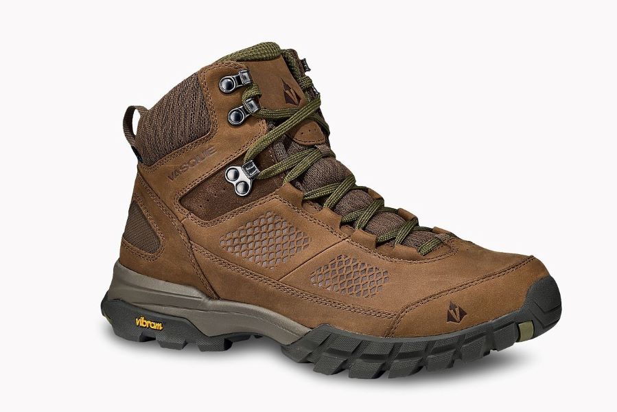 Vasque Dark Earth/Avocado Talus AT UltraDry Mens Waterproof Hiking Boots 7368
