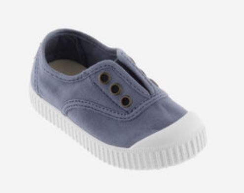 Victoria Azul Drec Canvas Elastic Plimsoll Toddler Shoes 106627