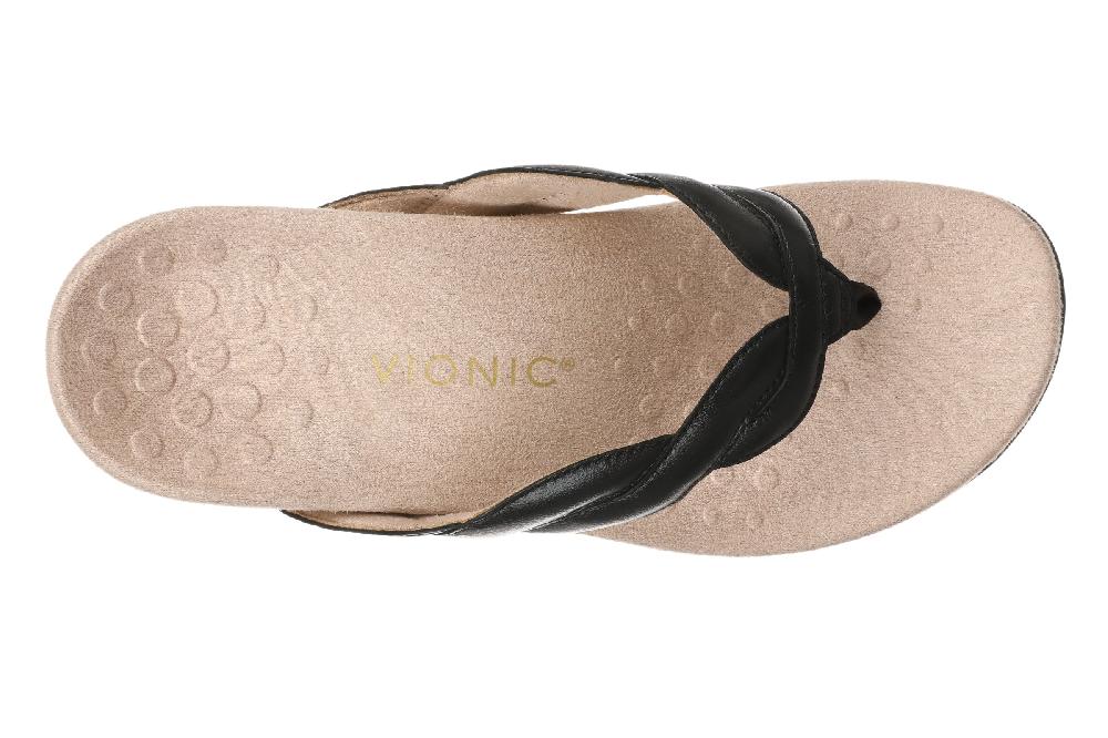 Vionic Black Bella Braid Women's Sandals J4526L1001