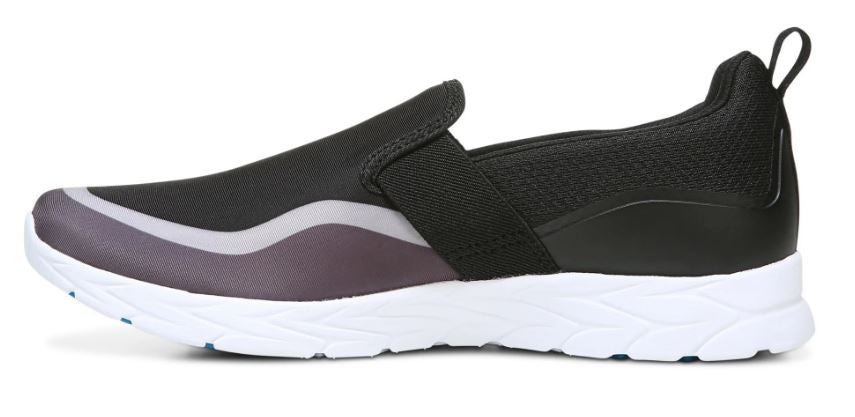 Vionic Black Grey Nalia Slip On Womens Comfort Sneaker