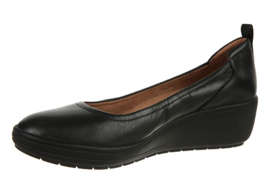 Vionic Black Jacey Womens Wedge Shoes 10012131-002