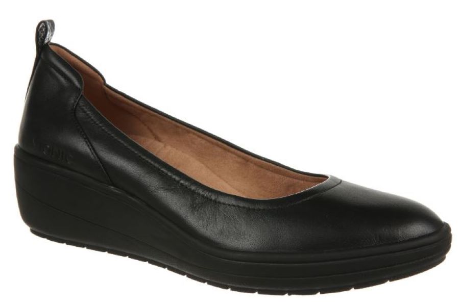 Vionic Black Jacey Womens Wedge Shoes 10012131-002