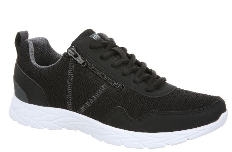 Vionic Black Jetta Womens Zip Entry Athletic Sneakers 1308151-001
