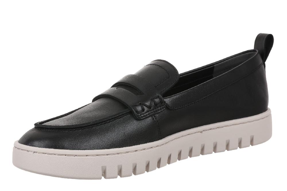 Vionic Black Leather Uptown Women's Sport Loafers I6609L2002-002