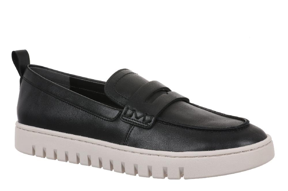 Vionic Black Leather Uptown Women's Sport Loafers I6609L2002-002