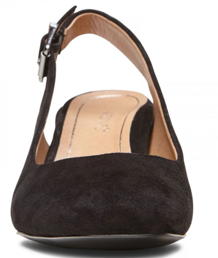 Vionic Black Nareen Womens Comfort Block Heel