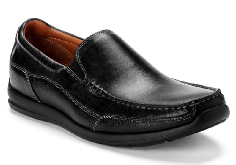 Vionic Black Preston Slip On Mens Dress Loafers PRESTON