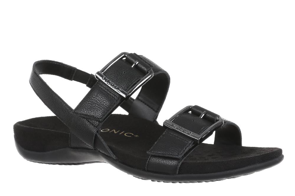 Vionic Black Reese Women's Slingback Sandals REESE-001