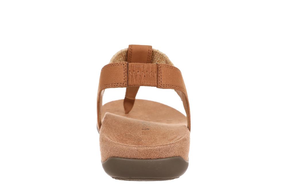 Vionic Camel Brea Women's Toe Post Slingback Sandals BREA-200