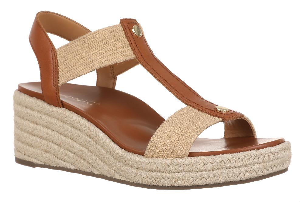 Vionic Camel Calera Women's Wedge Sandals CALERA-200