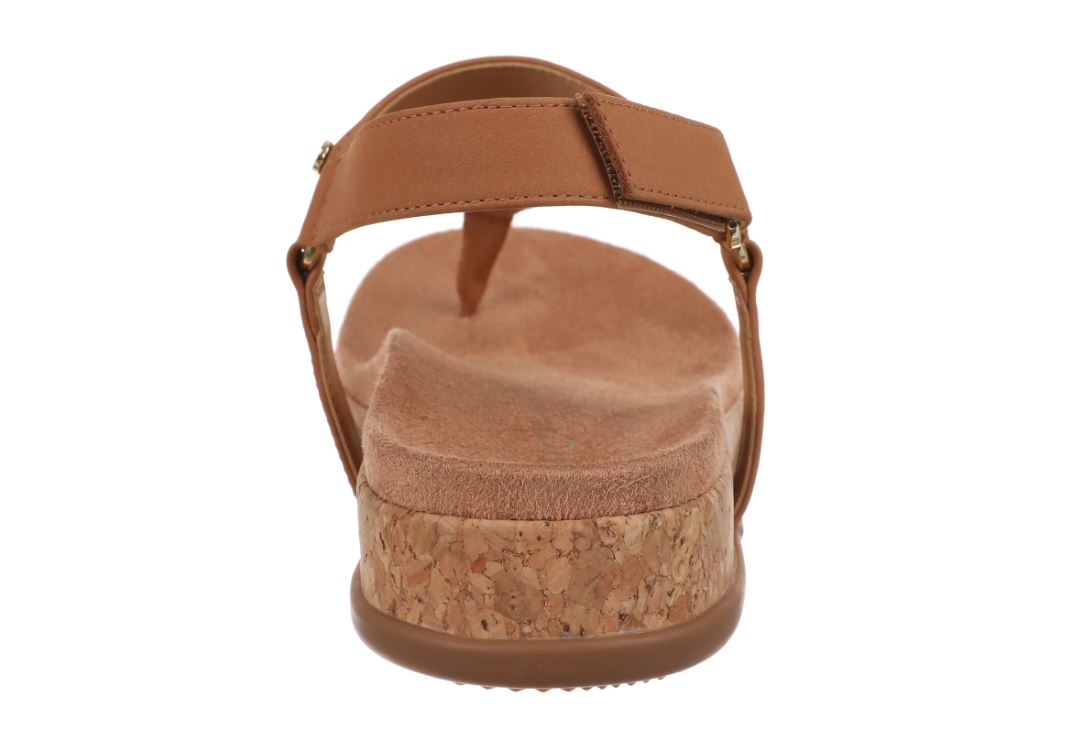 Vionic Camel Nubuck Kirra II Women's Thong Sandals KIRRAII-200