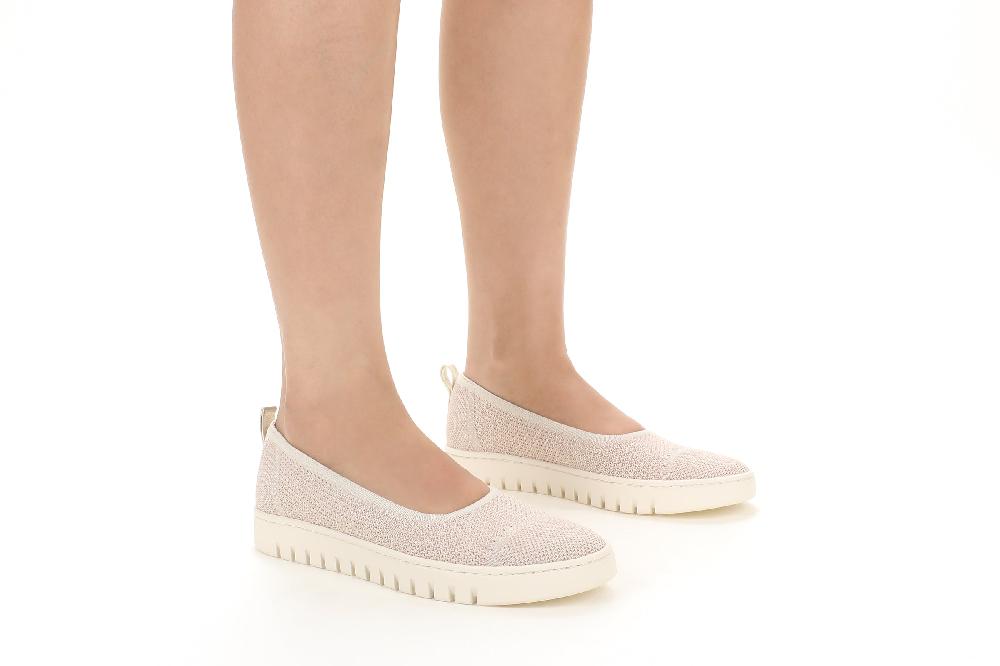 Vionic Cameo Rose/Gold Uptown Knit Skimmer Flat I9809F2651