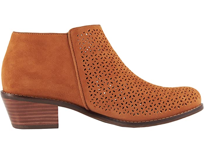 Vionic Caramel Daytona Womens Comfort Short Boots