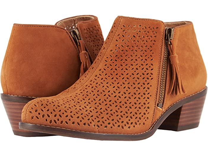 Vionic Caramel Daytona Womens Comfort Short Boots