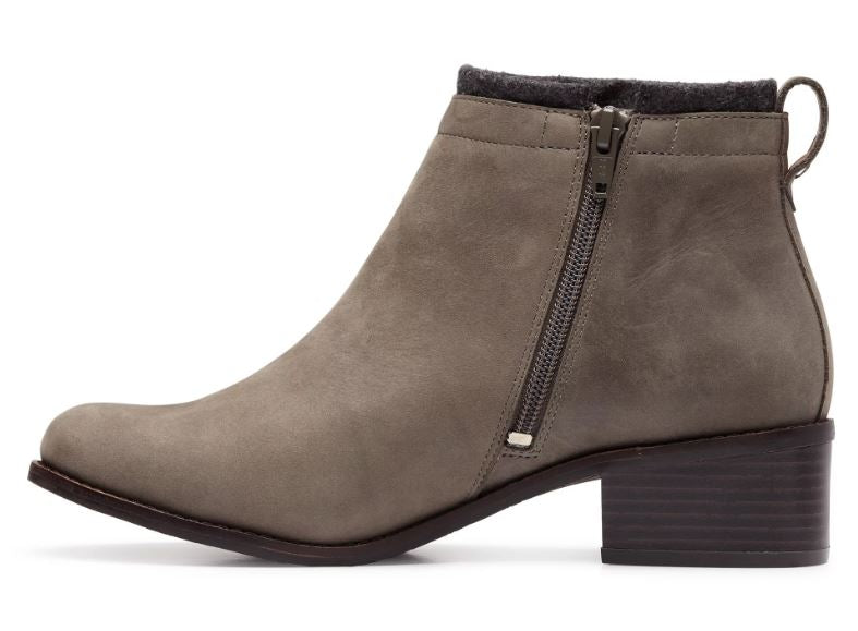 Vionic Charcoal Joslyn Womens Short Casual Boots