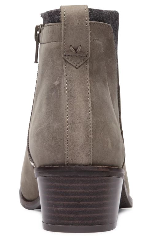 Vionic Charcoal Joslyn Womens Short Casual Boots