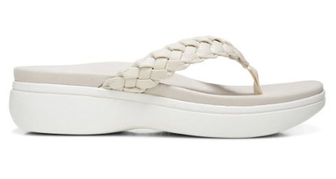 Vionic Cream Kenji Platform Womens Comfort Sandals