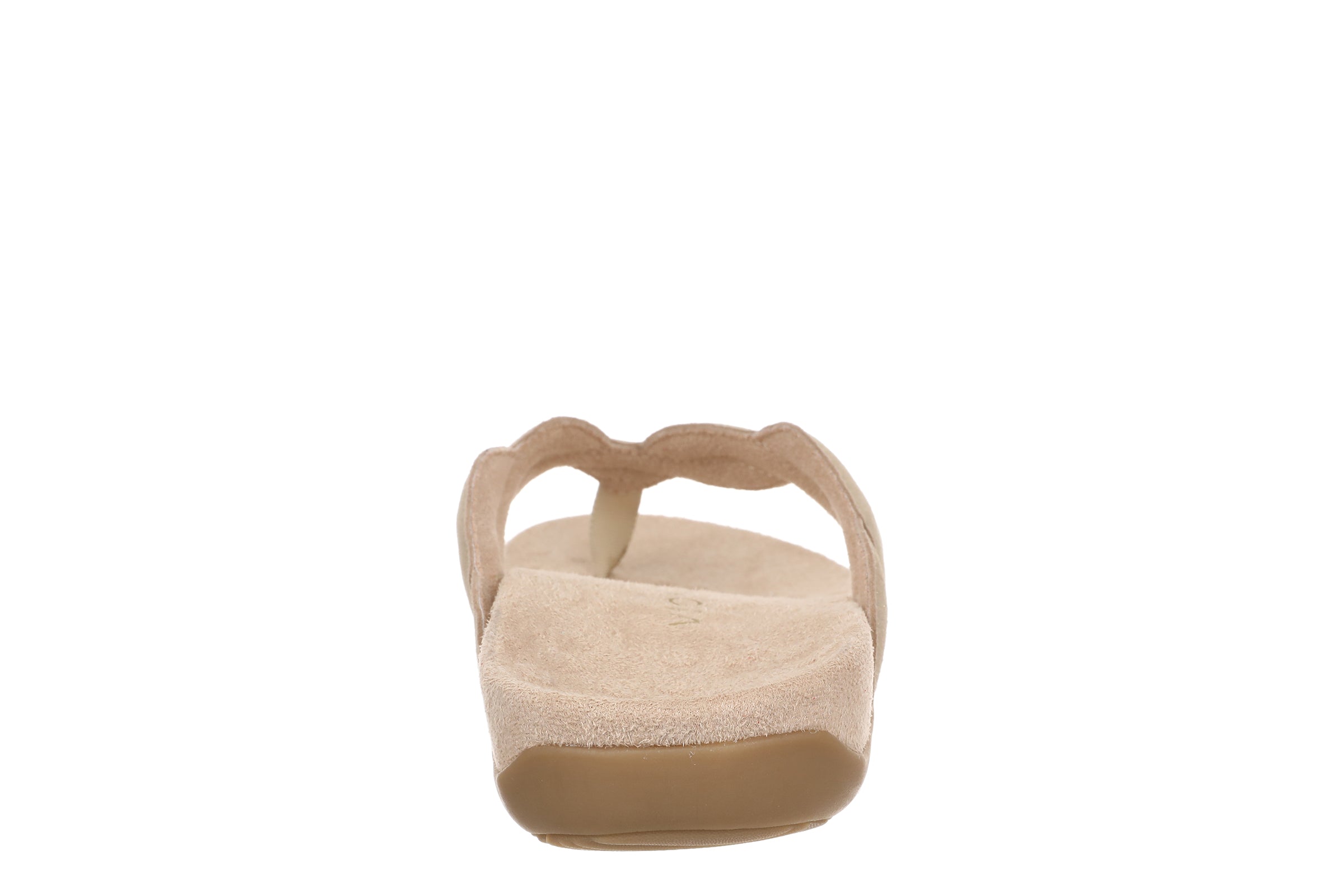 Vionic Gold Shimmer Leather Bella Braid Women's Toe Post Sandals J4526L3700